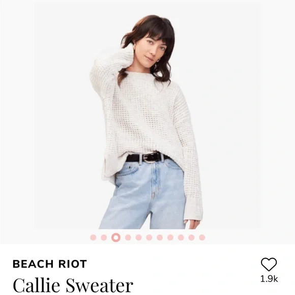 SOLD  - Beach Riot Callie Sweater - Picture 3 of 4